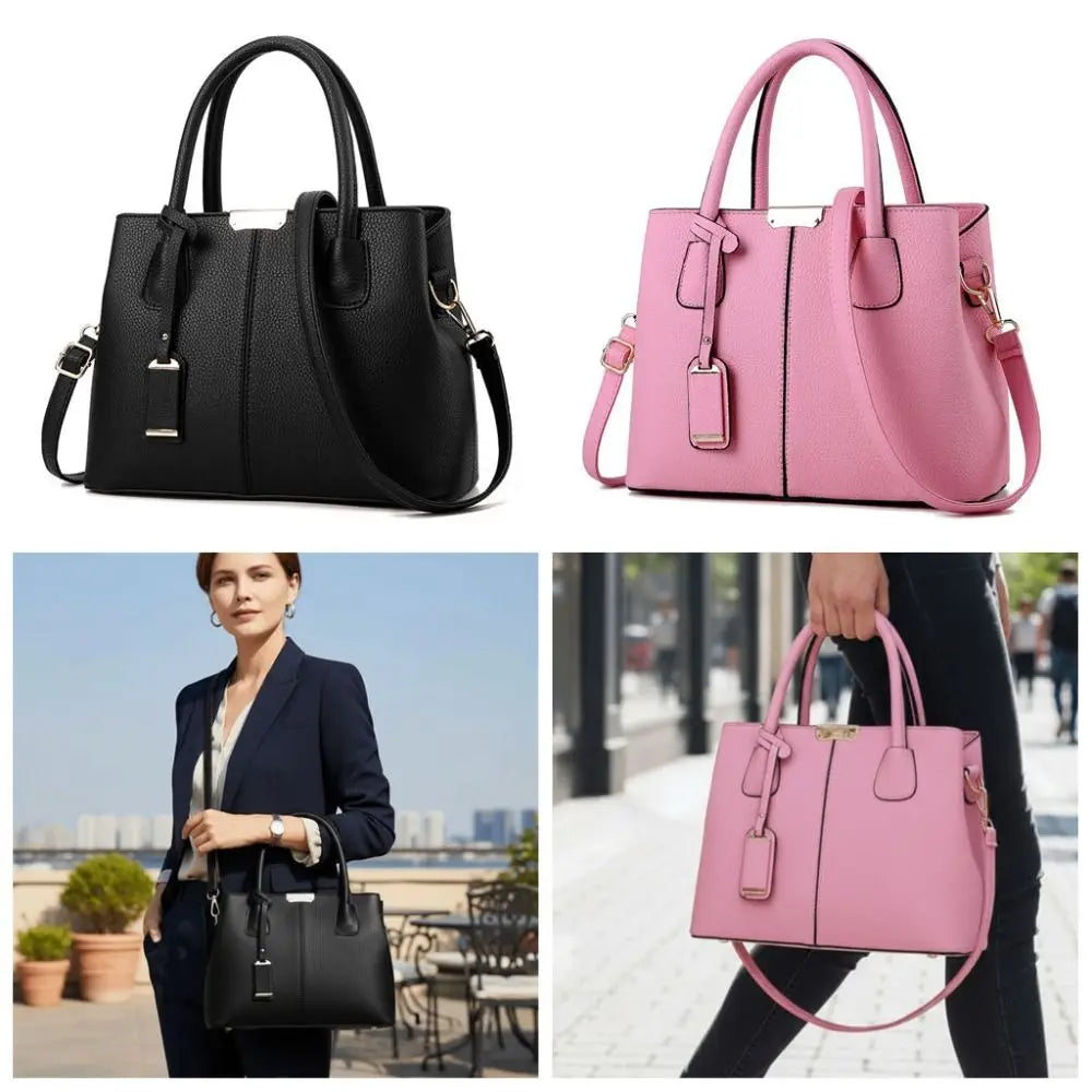 High Quality PU Ladies Hand Bags Fashion Casual Versatile Underarm Bag Elegant Large Capacity Crossbody Messenger Bag Women