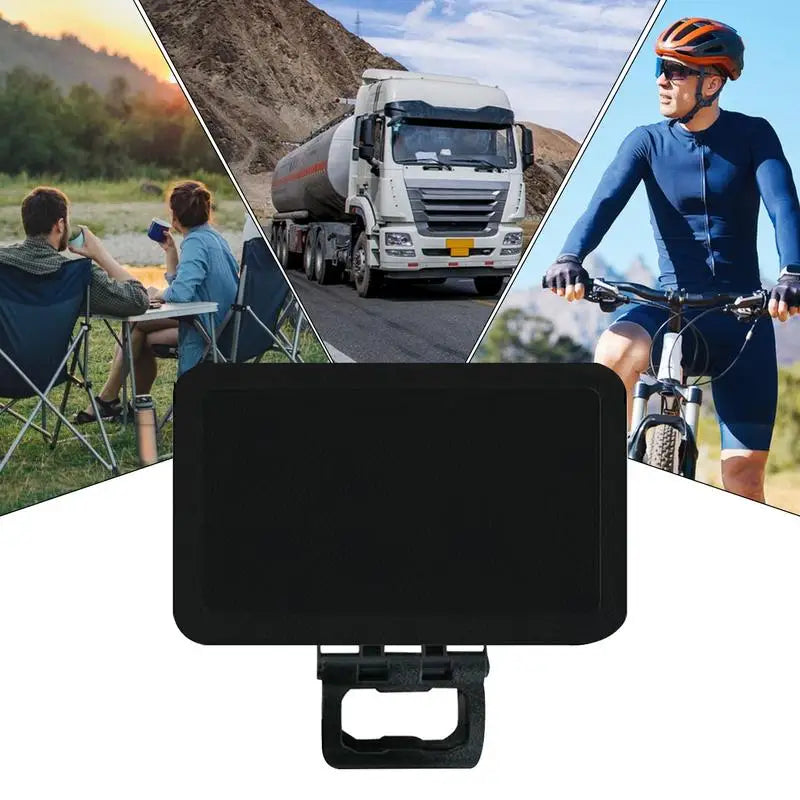 Car Phone Sunshade Outdoor Phone Sun Shade Cover Cellphone UV Protection Cover Portable foldable sun visor for Car Bike