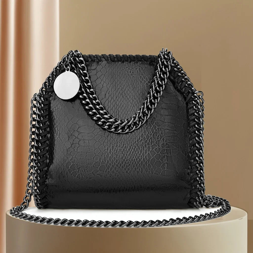 Luxury Designer Women's Chain Crossbody with Quilted Purses and Shoulder Strap  Female Ladies Hand Bags