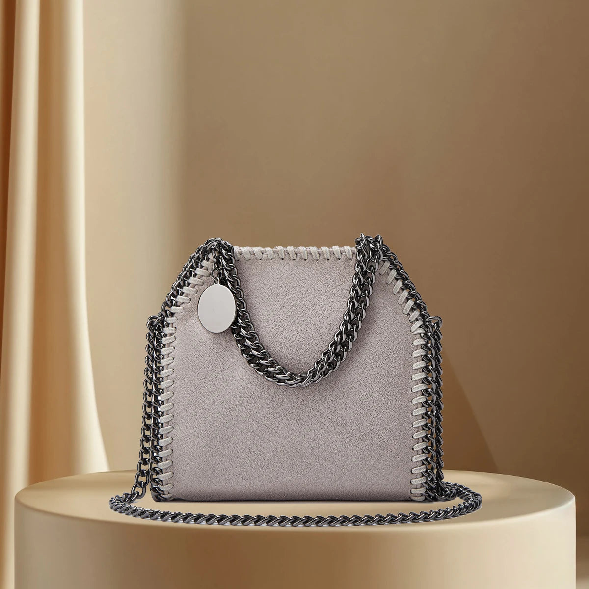 Luxury Designer Women's Chain Crossbody with Quilted Purses and Shoulder Strap  Female Ladies Hand Bags