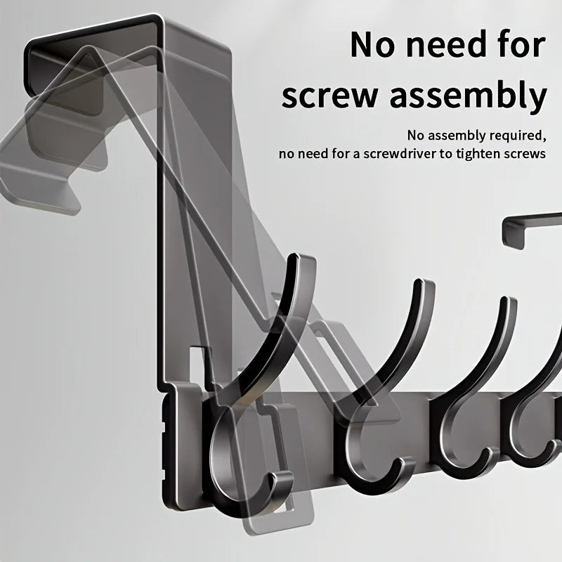 Door Hook Wall Mounted Suitable For Storage In Bedrooms And Bathrooms Easy To Install No Need For Drilling Holes