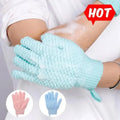 Silicone Back Scrubber Brush for Shower  Long Handle Body Deep Cleansing and Exfoliating Massage Double-Sided Soft Bristles