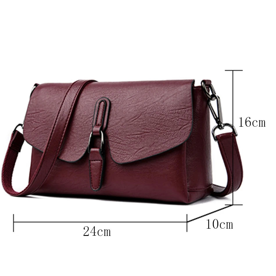 Free Shipping Small Shoulder Messenger Bag for Women Designer Ladies Hand Bags Luxury Leather Purses and Handbags High Quality