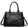 Elegant Handbags For Women High Quality Pu Leather Top-Handle Bags Purse Ladies Shoulder Crossbody Bag Casual Tote bolso purses