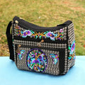 Yunnan Ethnic Style Bag Embroidered Women's Shoulder Bag Fully Embroidered Crossbody Bags for Women Ladies Hand Bags