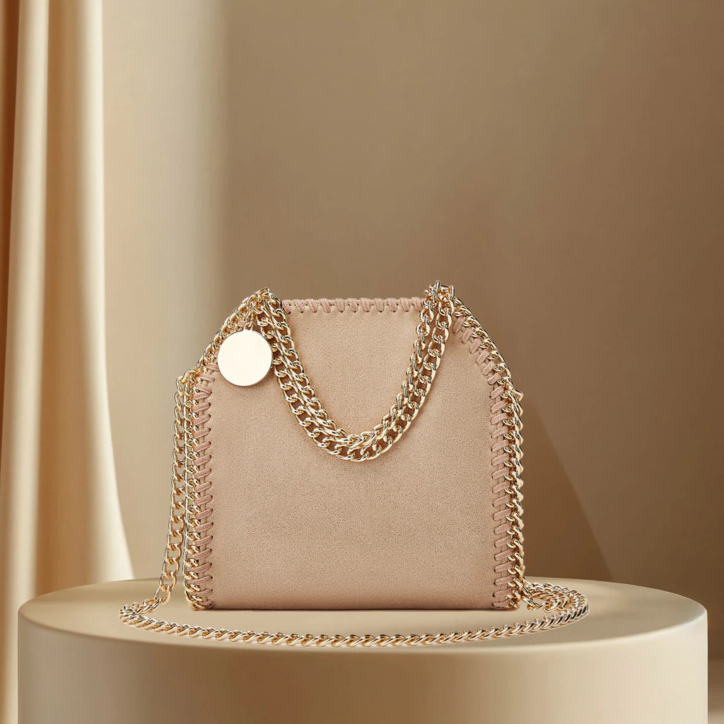 Luxury Designer Women's Chain Crossbody with Quilted Purses and Shoulder Strap  Female Ladies Hand Bags
