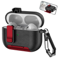 Phone Holder cortex Case For AirPods Pro 3  Bluetooth headset Cover For AirPods Pro 2 or AirPods 1 2 3 4 Pro Case With Hook