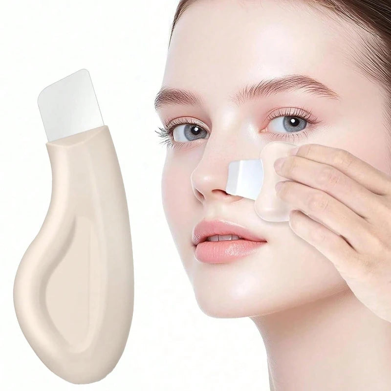 1pc Nose Blackhead Remover Tool Gentle Facial Pore Cleanser Silicone Facial Scraper Skin Scrub Facial Scraper Skin Care Tools