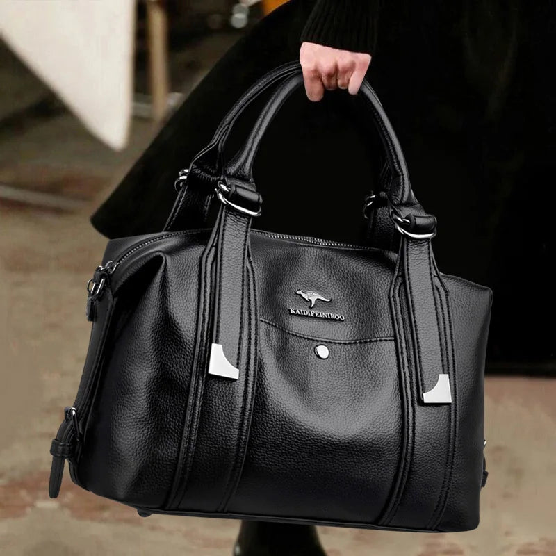 Luxury Handbags Woman Bags Designer Big Shoulder Bags for Women's 2024 Trendy Large Capacity Ladies Leather Hand Casual Tote Bag