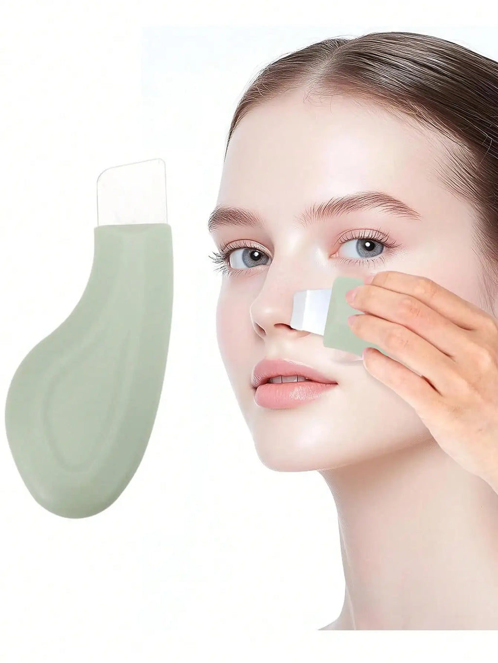 1pc Nose Blackhead Remover Tool Gentle Facial Pore Cleanser Silicone Facial Scraper Skin Scrub Facial Scraper Skin Care Tools