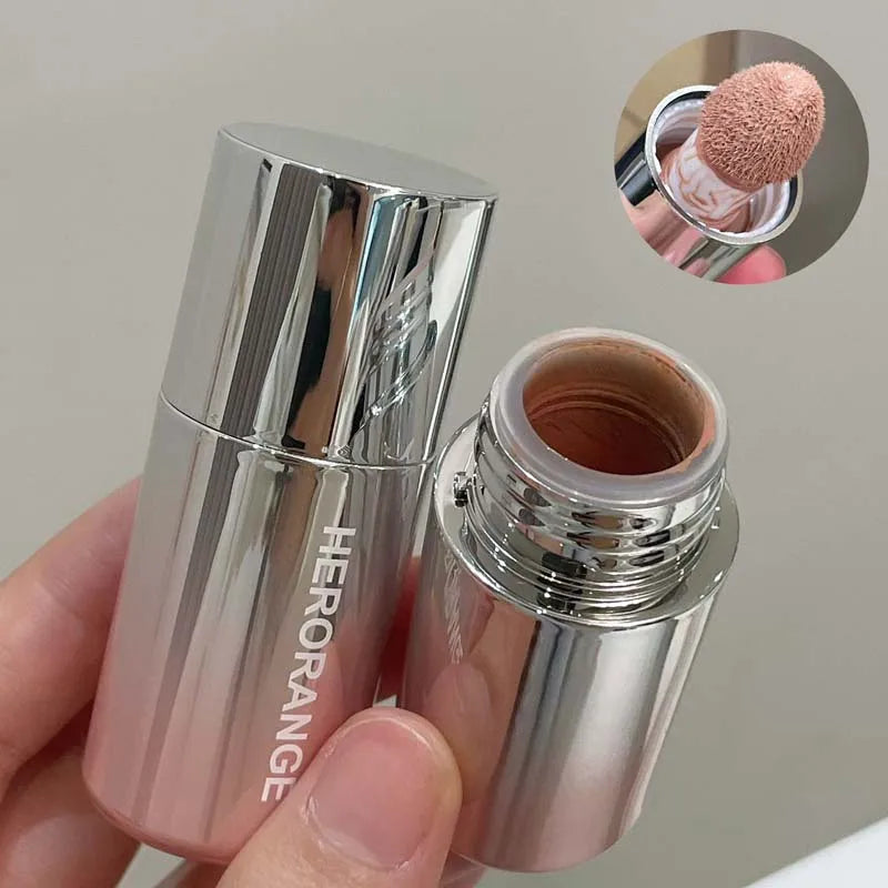 Korean Liquid Powder Blusher Natural Enhancement Color Low Saturation Matte Multi-purpose Powder Blusher Liquid Water Gloss