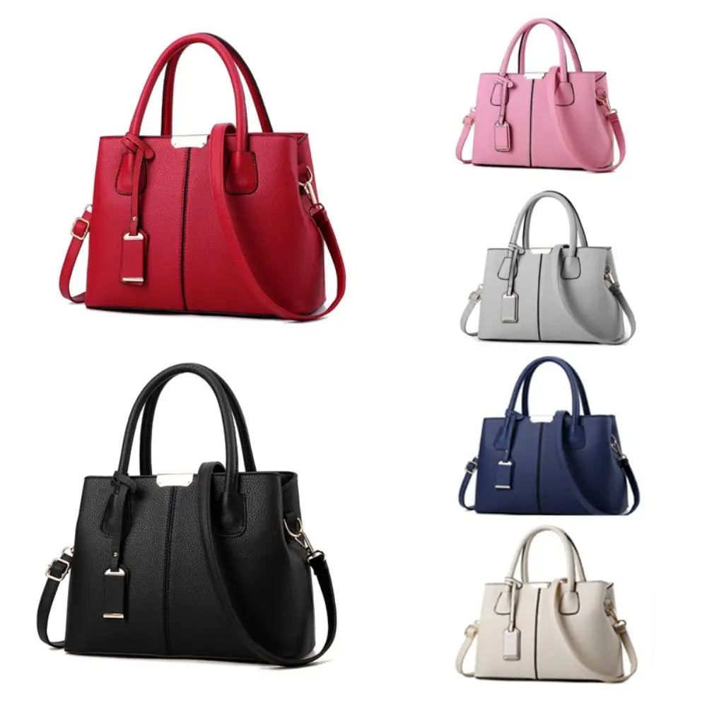 High Quality PU Ladies Hand Bags Fashion Casual Versatile Underarm Bag Elegant Large Capacity Crossbody Messenger Bag Women