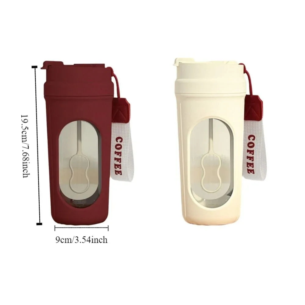450ML Electric Mixing Mug USB Charging Double Drinking Portable Blender Leak Proof Auto Stirring Coffee Mug Coffee Preparation