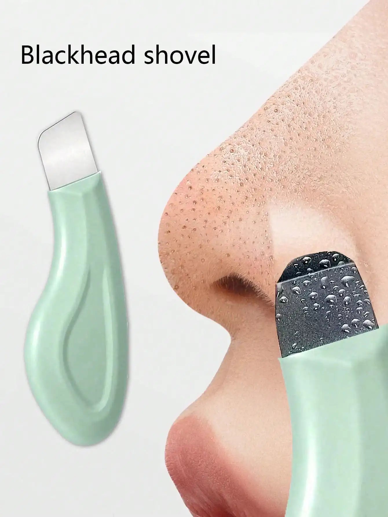 1pc Nose Blackhead Remover Tool Gentle Facial Pore Cleanser Silicone Facial Scraper Skin Scrub Facial Scraper Skin Care Tools