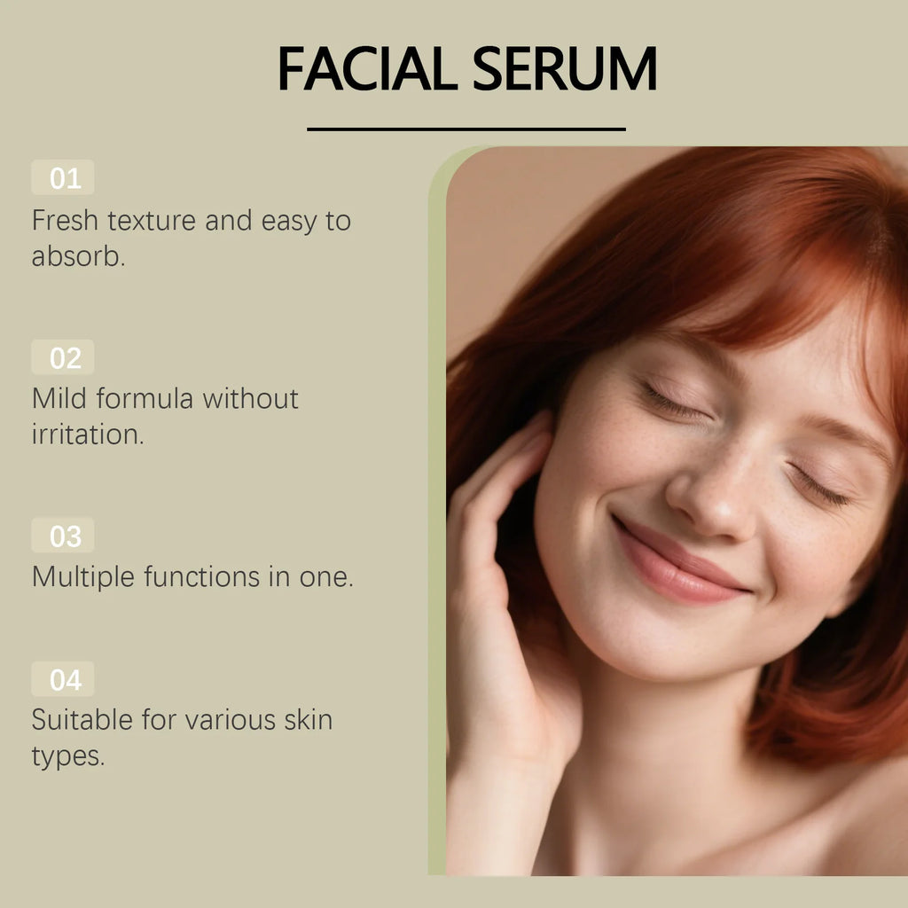 Copper Peptide Serum Anti Wrinkle Remover Antioxidant Tighten Skin Barrier Repair Deep Hydration Hyaluronic Acid Face Serum 30ml