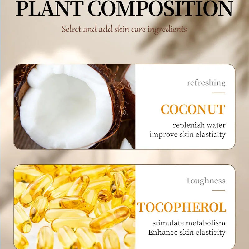 60g Coconut Hand Cream Hands Creams Handcream Anti-Drying Crack Nourishing Moisturizing Firming Hands Skin Care For Women