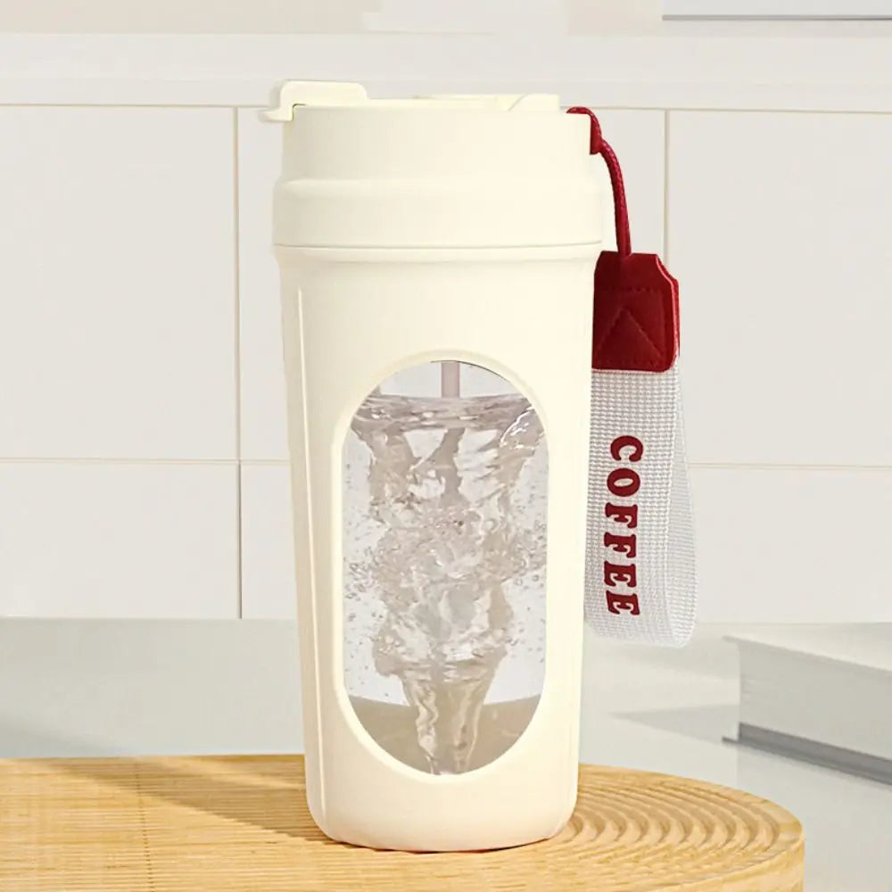 450ML Electric Mixing Mug USB Charging Double Drinking Portable Blender Leak Proof Auto Stirring Coffee Mug Coffee Preparation