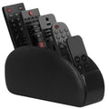 5 Compartments Remote Control Box Living Room Desktop Storage Box PU Leather Air Conditioner TV Remote Control Bracket Storage