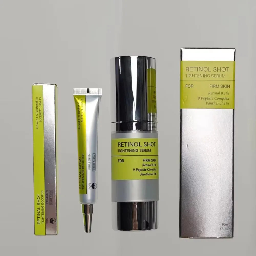 Korean Retinol Tightening Face Serum Firming Wrinkles Eye Cream Hydrating Remove Dark Circles Moisturizer Beauty Skin Care