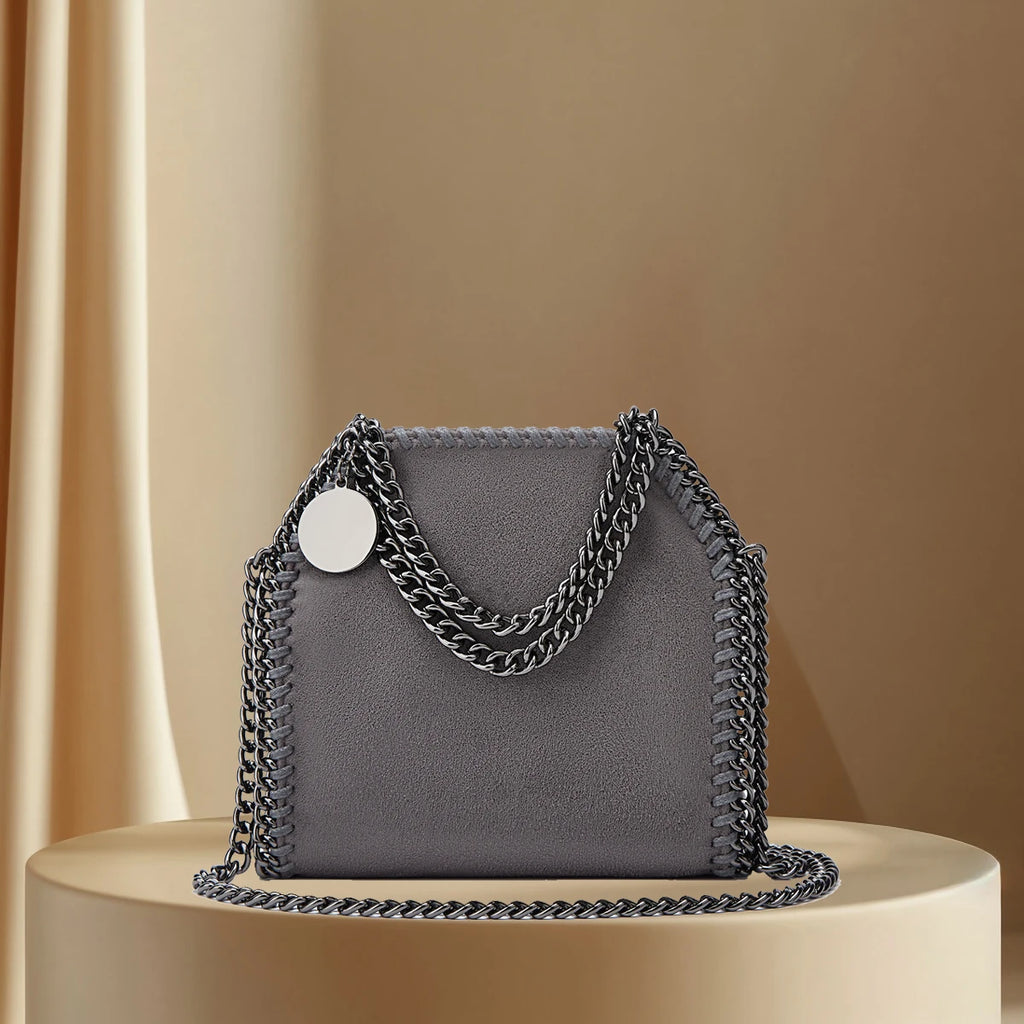 Luxury Designer Women's Chain Crossbody with Quilted Purses and Shoulder Strap  Female Ladies Hand Bags
