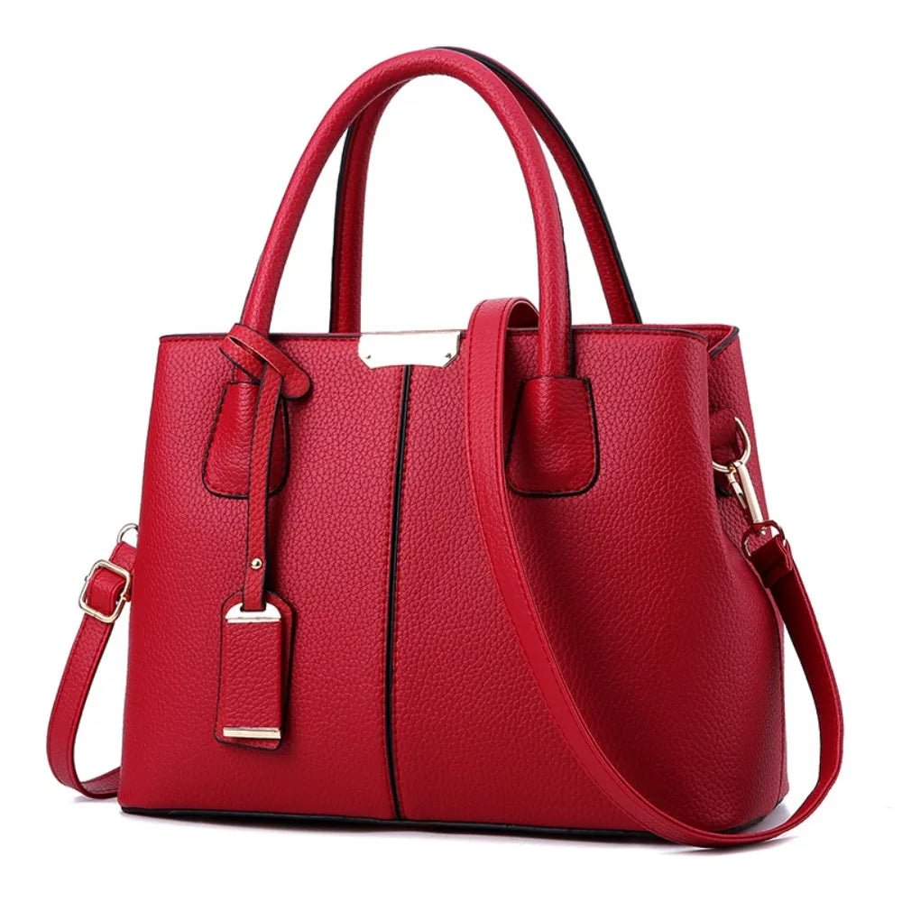 High Quality PU Ladies Hand Bags Fashion Casual Versatile Underarm Bag Elegant Large Capacity Crossbody Messenger Bag Women