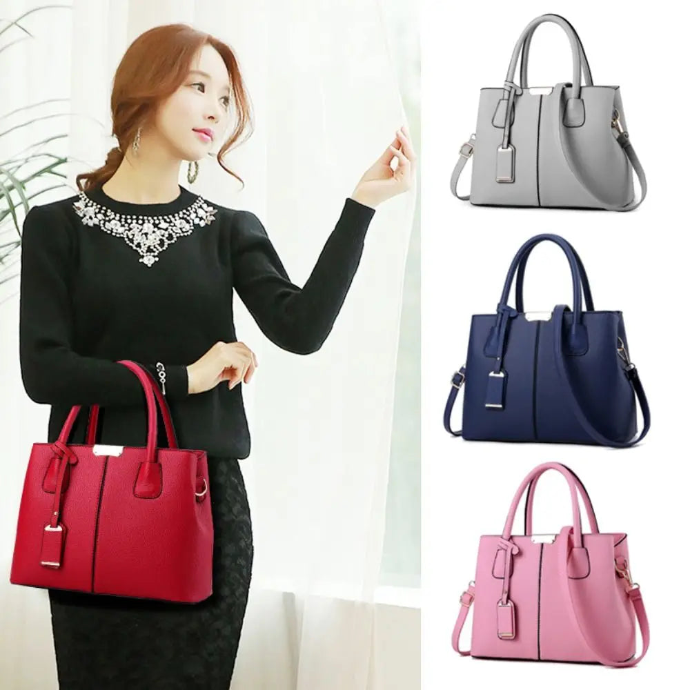 High Quality PU Ladies Hand Bags Fashion Casual Versatile Underarm Bag Elegant Large Capacity Crossbody Messenger Bag Women