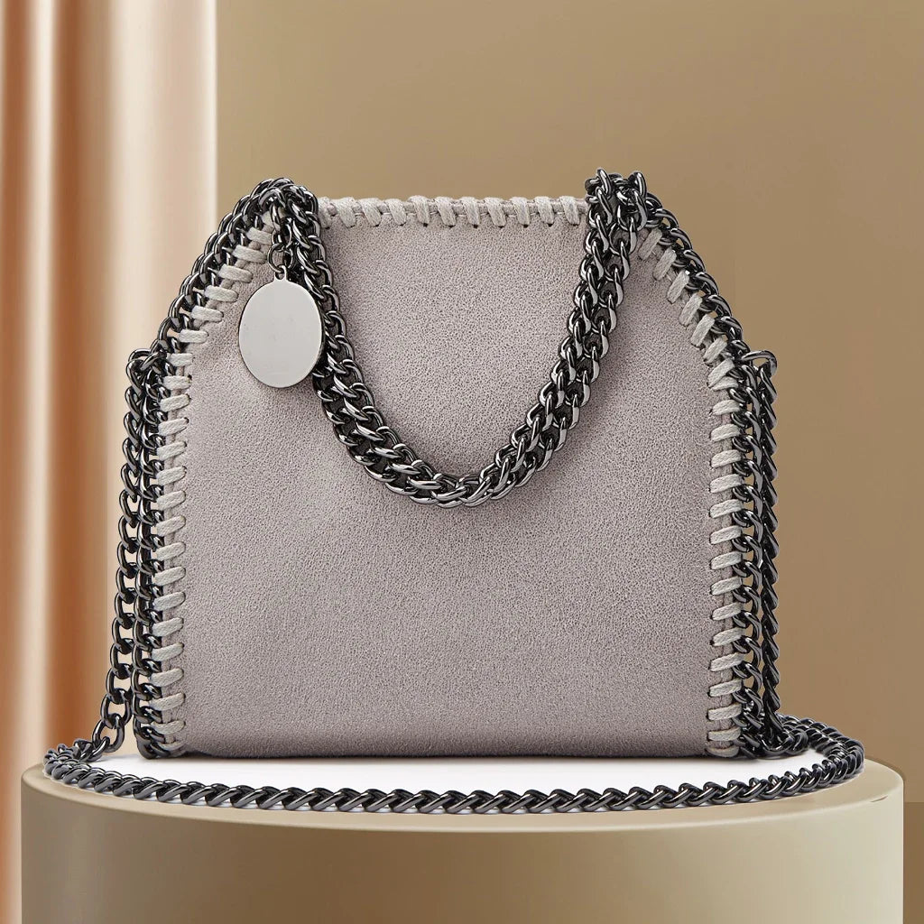 Luxury Designer Women's Chain Crossbody with Quilted Purses and Shoulder Strap  Female Ladies Hand Bags