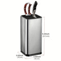 1Pc Single Hole Knife Holder, Kitchen Storage Rack, Vegetable Knife Holder, Household Tool Storage Rack