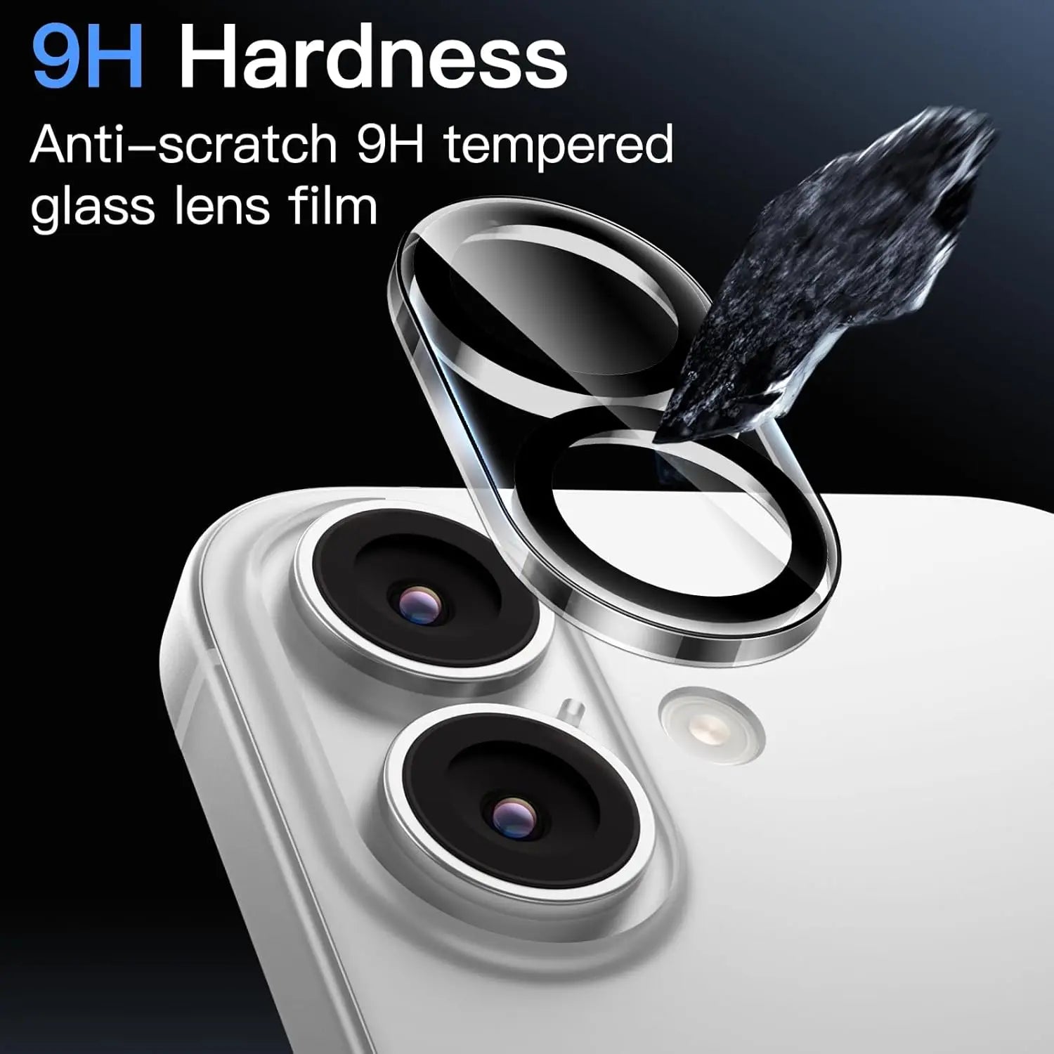 3PCS Tempered Glass Camera Lens Protector Cover for iPhone 17 2025 16 Plus 16Plus iPhone17 iPhone16 Phone Protection Accessories